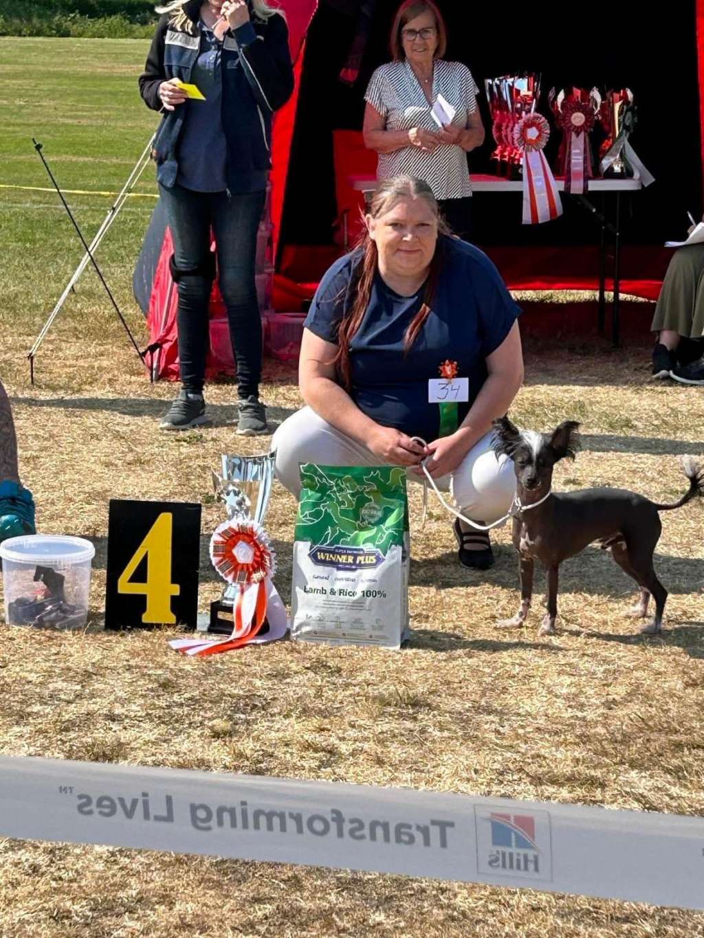 Nohair's ark Freak on a leash