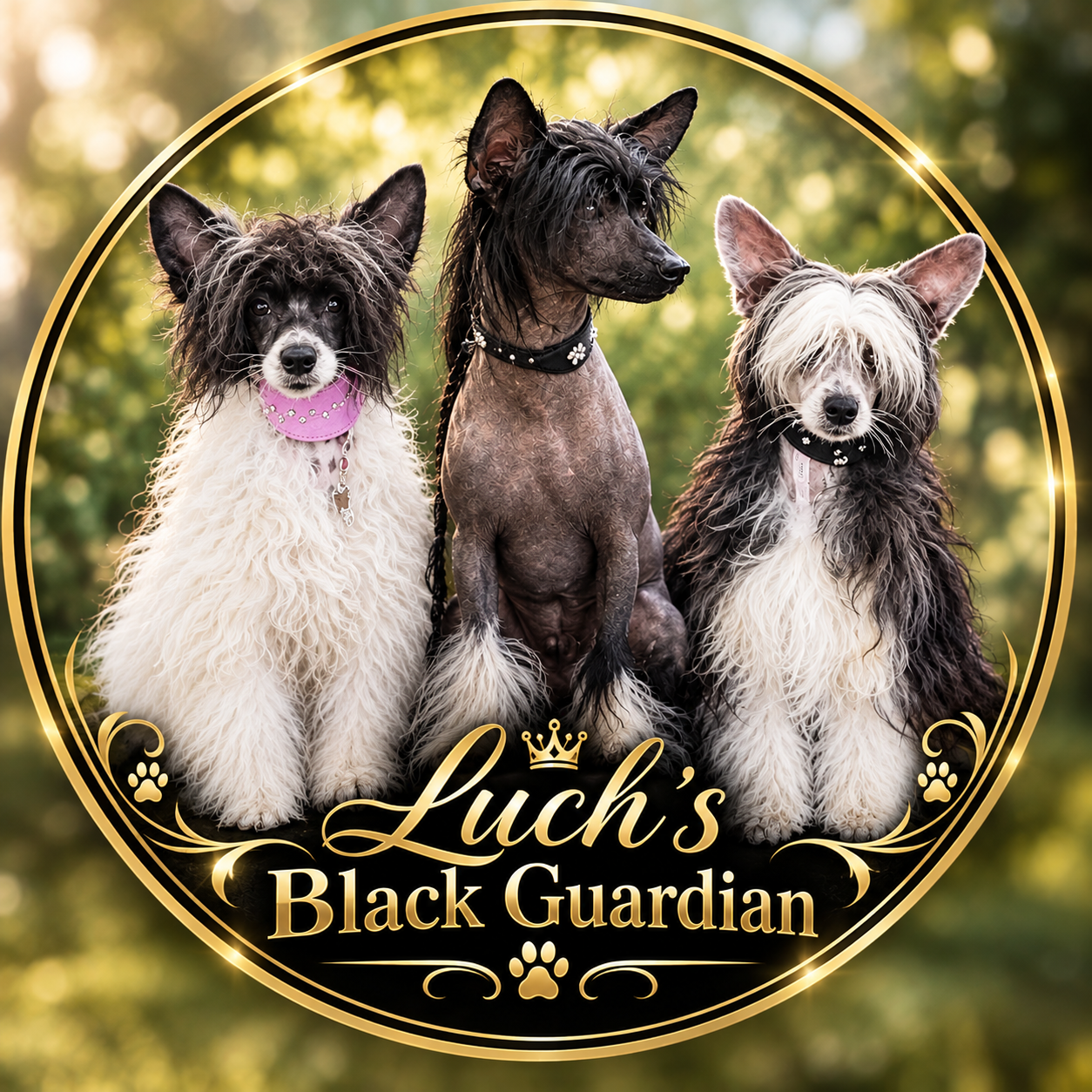 Luch's Black Guardian  Logo